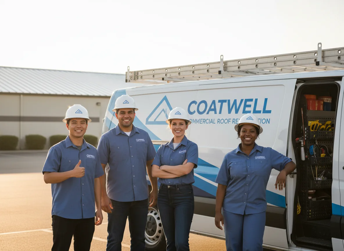 Commercial roof coating company in Naples, NY